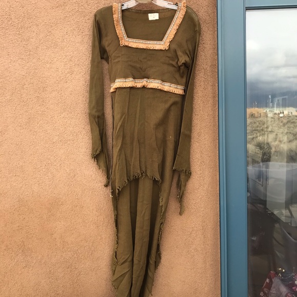 Handmade bohemian dress - Picture 6 of 7